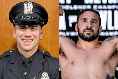 Gloves off, badge on: Former UFC contender Jimmie Rivera doubles as police officer, BKFC fighter