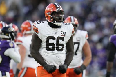 Browns OT James Hudson III questionable for personal reason vs. Rams