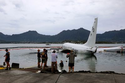 US Navy says it will cost $1.5M to salvage jet plane that crashed on Hawaii coral reef