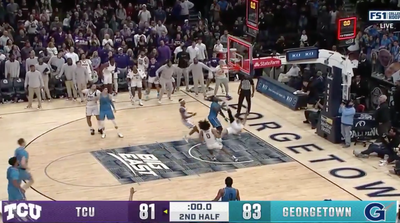 TCU Beats Georgetown on Incredible Game-Winning Shot That Shouldn’t Have Counted