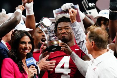 Jalen Milroe quoted Jalen Hurts to explain how Alabama took down Georgia