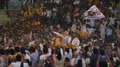 India's ruling nationalist party leads in three of four states in regional polls