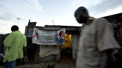 In Kenya's biggest slum, HIV patients skip meds because of hunger