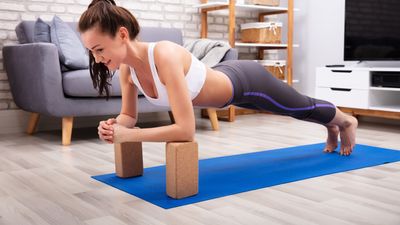 Forget weights — 5 ab exercises you can do with a yoga block