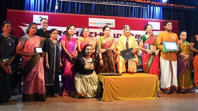 Artists with disabilities felicitated