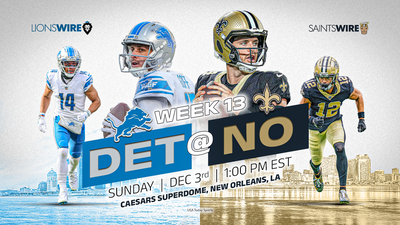 Saints vs. Lions: How to watch, listen and stream Week 13 game