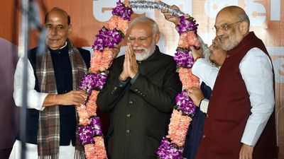 Results in three States guarantee a ‘hat-trick’ Lok Sabha poll win, says PM Modi