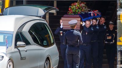 Mourners farewell slain 'legendary' country cop