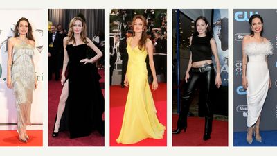 Angelina Jolie's best looks, from her most iconic red carpet moments to cool off-duty style
