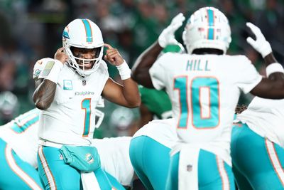 WATCH: Dolphins Tua Tagovailoa finds Tyreek Hill for 78-yard score