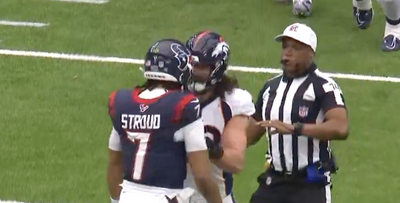 C.J. Stroud cleverly baited the Broncos’ Alex Singleton into a silly personal foul on 4th down