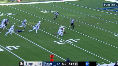 Colts-Titans Had the Most Chaotic Five Seconds That Saw Both Teams Scoring Points
