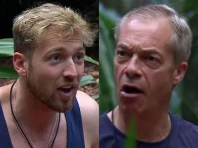 I’m a Celebrity’s Sam Thompson clashes with Nigel Farage in latest episode