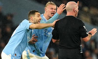 Erling Haaland and Pep Guardiola upset with referee after Manchester City draw