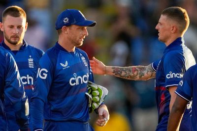England suffer four-wicket defeat to West Indies in opening ODI in Antigua