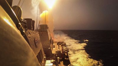 US destroyer shoots down drones after Houthi attack on ships in Red Sea