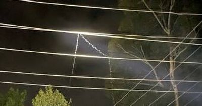 Resident gets electric shock attempting to hang Christmas lights