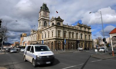 Police union calls for ban on neo-Nazi marches after ‘hateful’ rally in Ballarat
