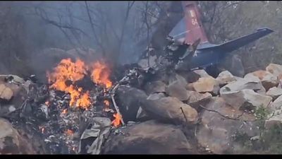 Two pilots killed in an Indian Air Force trainer aircraft crash in Telangana’s Medak