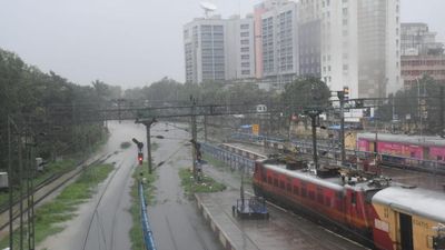 Cyclone Michaung in pictures | Floods, heavy rain and strong winds take over Chennai