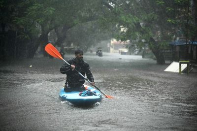 Rains Pound Southern India Ahead Of Cyclone