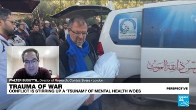 Israel-Hamas war: How the mental health impact will be felt for years to come