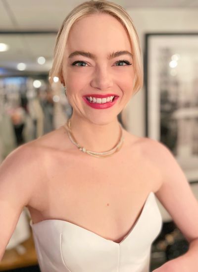 Every Single Skin Care and Makeup Product Emma Stone Wore During Her Saturday Night Live Monologue