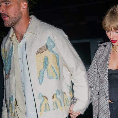 Taylor Swift Fans Think She and Travis Kelce Wore Matching Squirrel Sweaters to a Holiday Party