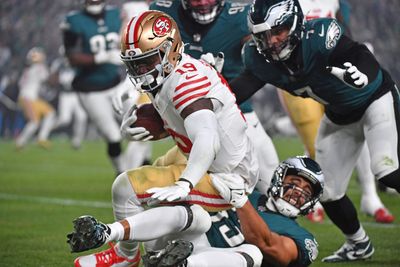 Eagles snap count vs. 49ers: Breakdown, observations from 42-19 loss Week 13
