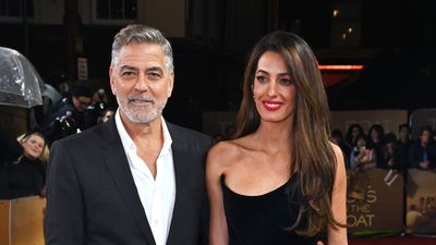 Amal Clooney just gave us incredible Christmas party inspiration in a black velvet co-ord