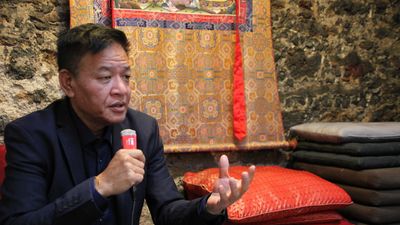 Leader of Tibetan government in exile warns France over China's policies