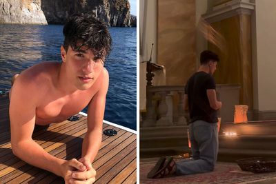 The “Most Beautiful Man” In Italy Ditches Modeling To Become A Priest