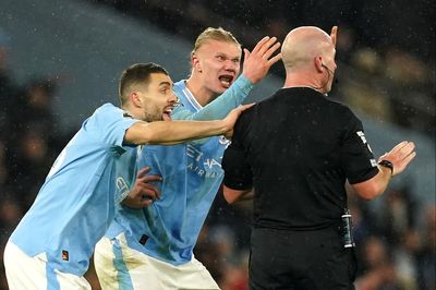 Manchester City charged for Erling Haaland’s anger at referee in Tottenham game