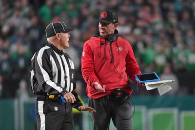 49ers’ Kyle Shanahan Condemns Eagles Staffer After Altercation With Dre Greenlaw