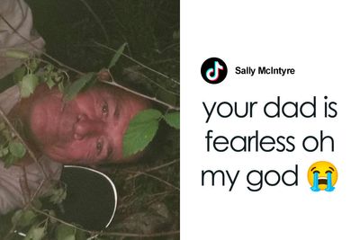 Daughter Worries About Dad Lost In The Mountains, He Sends An Epic Reply While Waiting For Daylight