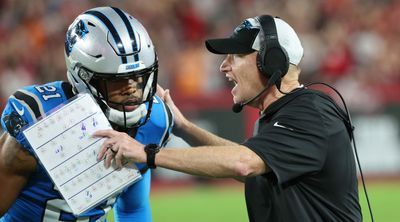 Chris Tabor proud of Panthers for ‘choppin’ wood’ in Week 13 loss