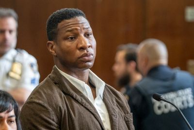 Why is Jonathan Majors on trial for assault?