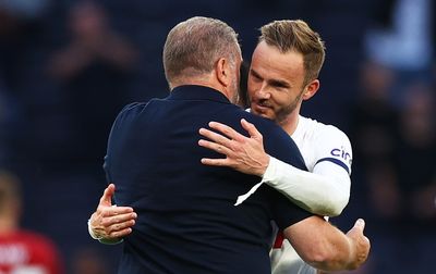 "He’s a really likeable man but he won’t sit and have lunch with you or have any small talk": James Maddison discusses the impact Ange Postecoglou has had at Spurs