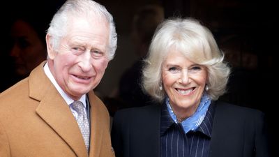 You don’t understand how much we love Queen Camilla’s furry, wide-brimmed hat