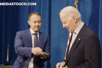 Biden filmed laughing at video of a shouting Lauren Boebert: ‘Massive failure’