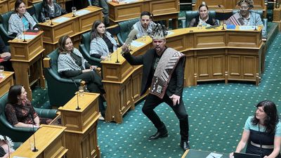 Maori protesters march as New Zealand MPs sworn in