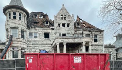Gutted by fire, the fate of Bronzeville’s historic Swift Mansion remains in limbo