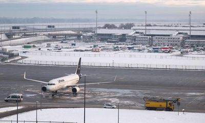 Flights grounded and trains cancelled in Germany as freezing weather hits Europe – as it happened