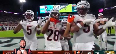Here’s where the Bengals got their quirky choreographed touchdown dance vs. Jaguars