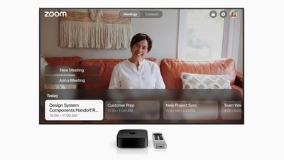 Zoom is finally available on Apple TV