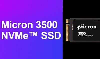 Micron Intros 3500 NVMe SSD: 232L 3D TLC and Phison E25 for the OEM Market