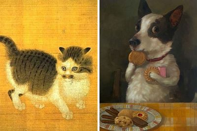 53 Times Animals Were Found In Art Pieces Through History, As Shared In This Facebook Group