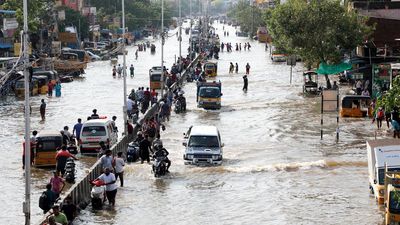 Residents of south Chennai struggle without power and essentials amid heavy waterlogging