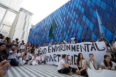 At COP28 summit, activists and officials voice concern over Gaza's environment, devastated by war