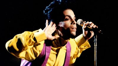 “Dearly beloved, we are gathered here today to get through this thing called soundcheck”: Watch Prince shred on his Yellow Cloud guitar as the NPG warm up for their Special Olympics 1991 set